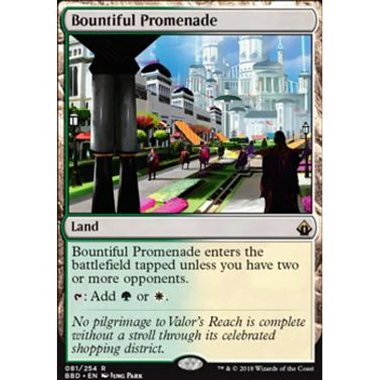 Bountiful Promenade - Battlebond (inglés)