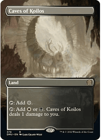 Caves of Koilos (Borderless) - Dominaria United Variants (inglés)