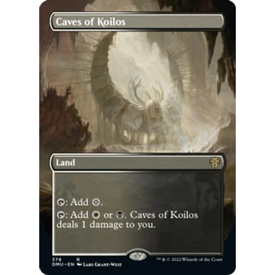 Caves of Koilos (Borderless) - Dominaria United Variants (inglés)