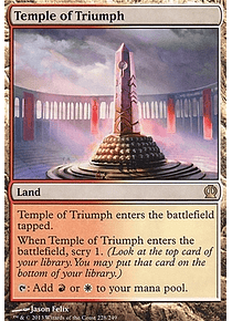 Temple of Triumph - Theros (inglés)