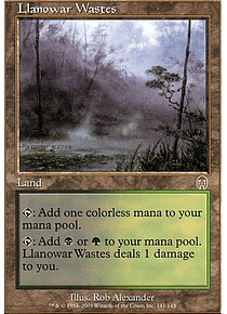 Llanowar Wastes - Apocalypse (inglés)