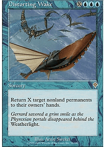 Distorting Wake - Invasion Foil (inglés)