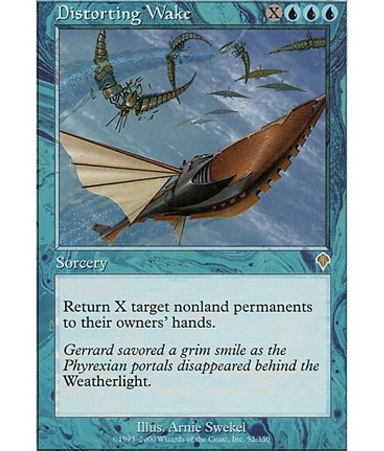 Distorting Wake - Invasion Foil (inglés)