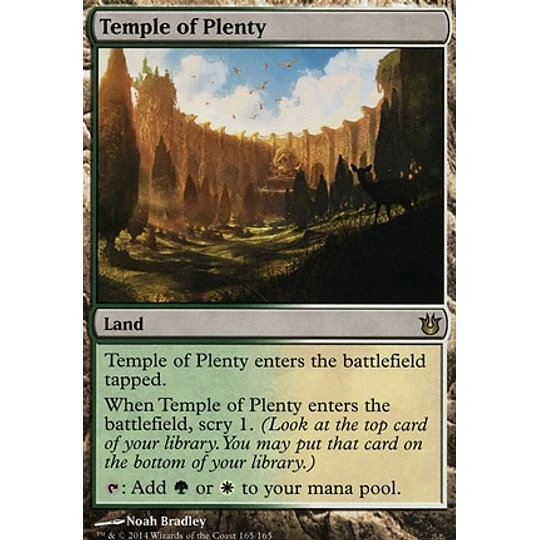 Temple of Plenty - Born of the Gods (inglés)