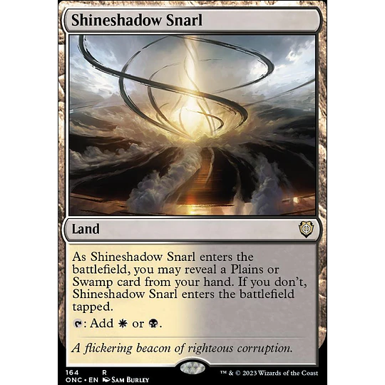 Shineshadow Snarl - Phyrexia: All Will Be One Commander Decks (inglés)