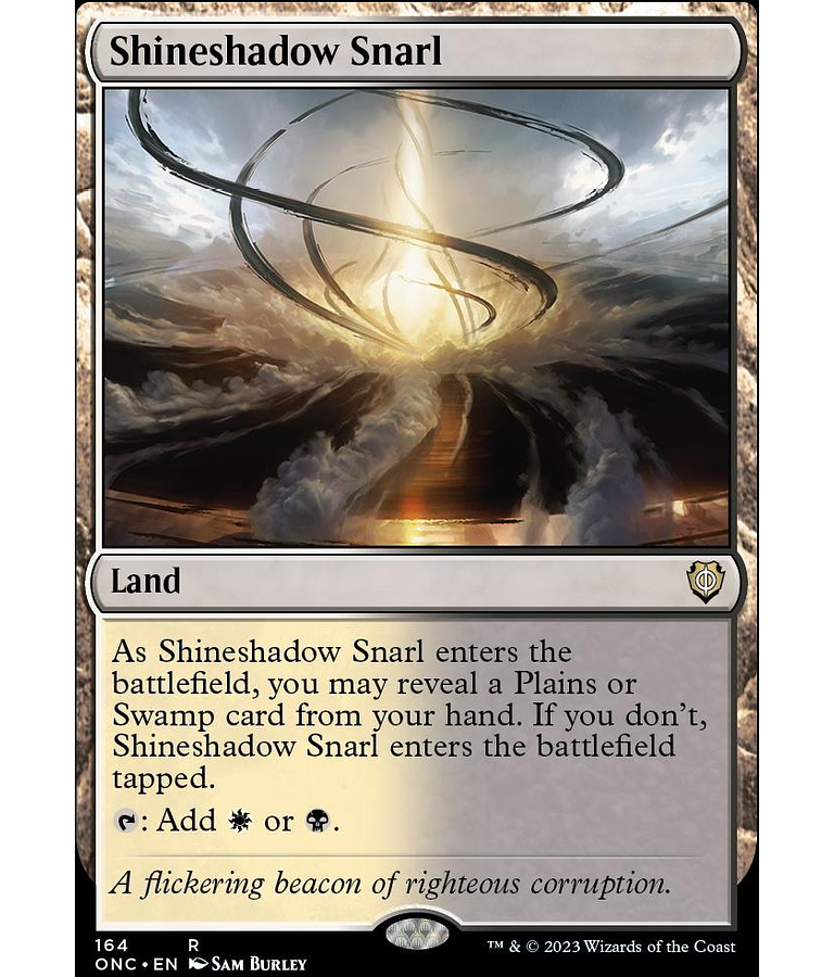 Shineshadow Snarl - Phyrexia: All Will Be One Commander Decks (inglés)