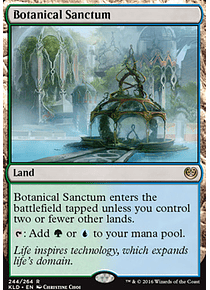 Botanical Sanctum - Kaladesh (inglés)