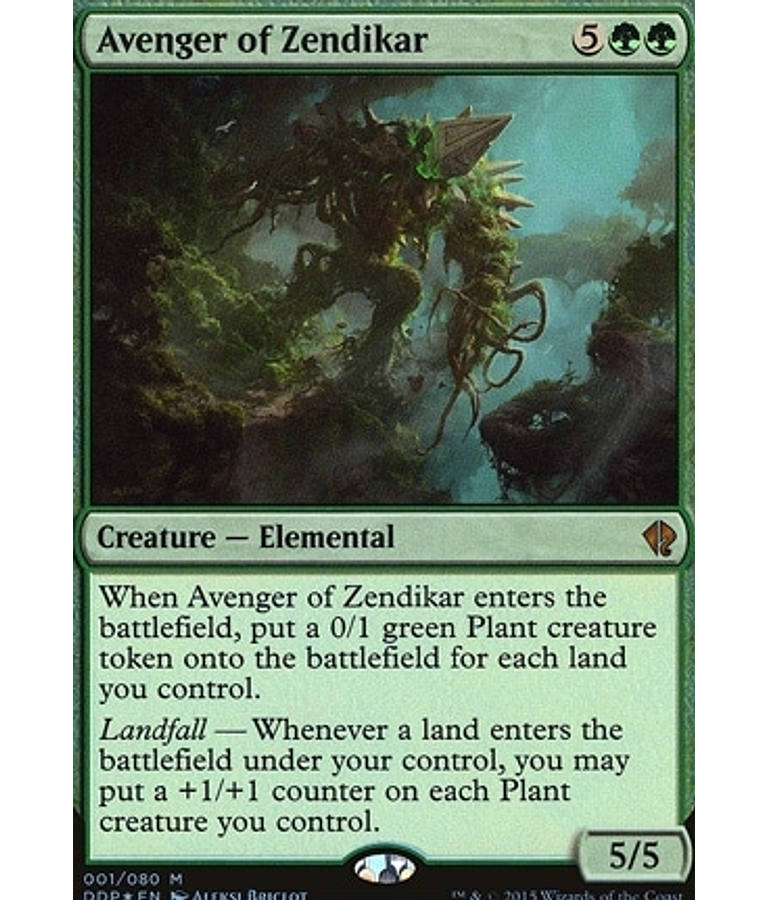 Avenger of Zendikar (Foil) - Duel Decks: Zendikar Vs. Eldrazi (inglés)