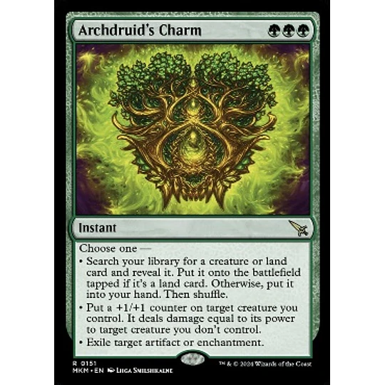 Archdruid's Charm - Murders at Karlov Manor (inglés)