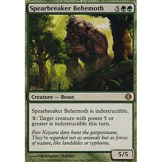 Spearbreaker Behemoth - Shards of Alara (español)