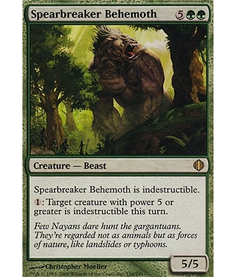 Spearbreaker Behemoth - Shards of Alara (español)