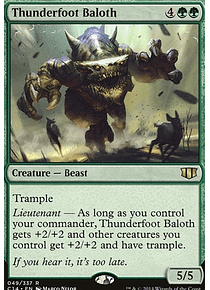 Thunderfoot Baloth - Commander 2014 (inglés)