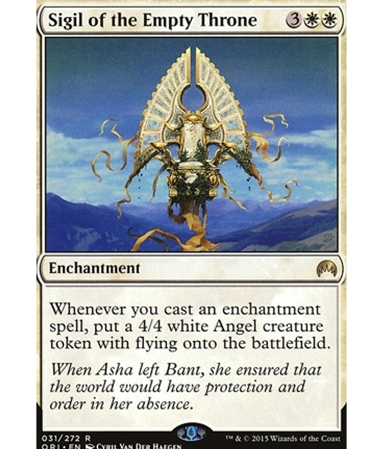 Sigil of the Empty Throne (Foil) - Magic Origins (inglés)