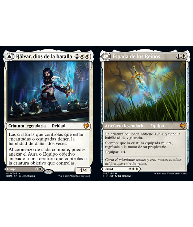 Halvar, God of Battle - Kaldheim (inglés)