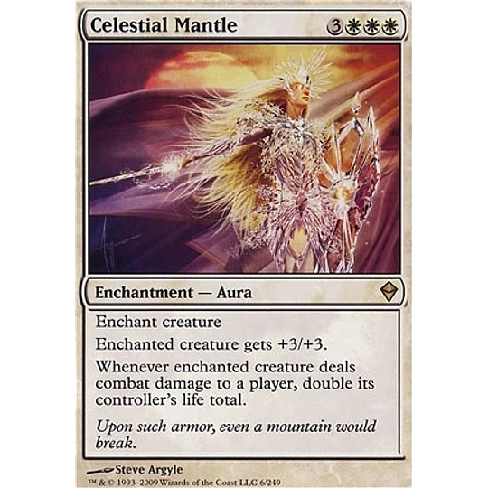Celestial Mantle - Zendikar (inglés)