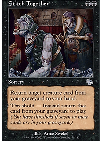 Stitch Together - Judgment (inglés)