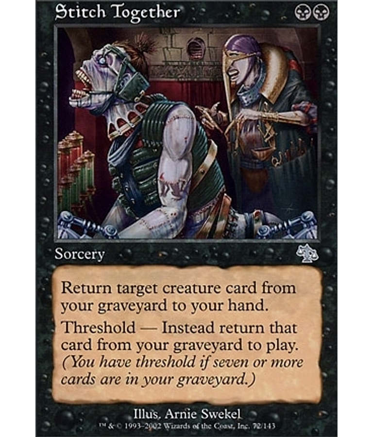 Stitch Together - Judgment (inglés)