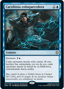 Maddening Cacophony - Zendikar Rising Foil (inglés)