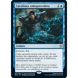 Maddening Cacophony - Zendikar Rising Foil (inglés)