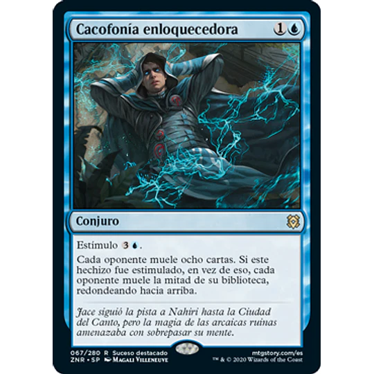 Maddening Cacophony - Zendikar Rising Foil (inglés)