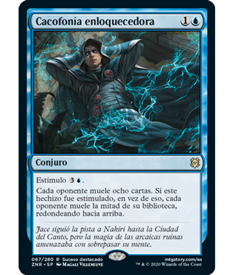 Maddening Cacophony - Zendikar Rising Foil (inglés)