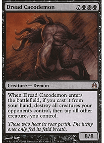 Dread Cacodemon - Commander (inglés)