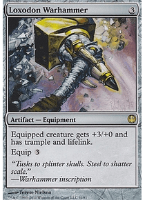 Loxodon Warhammer - Duel Decks: Knights Vs. Dragons (inglés)