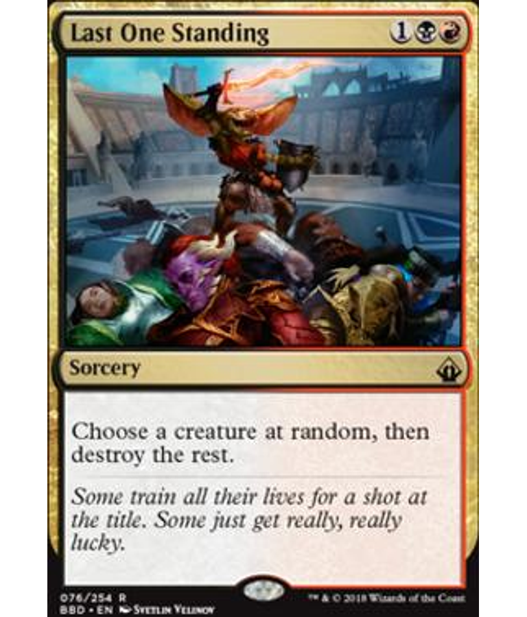 Last One Standing - Battlebond (inglés)