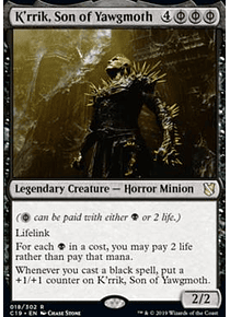 K'rrik, Son of Yawgmoth - Commander 2019 (inglés)