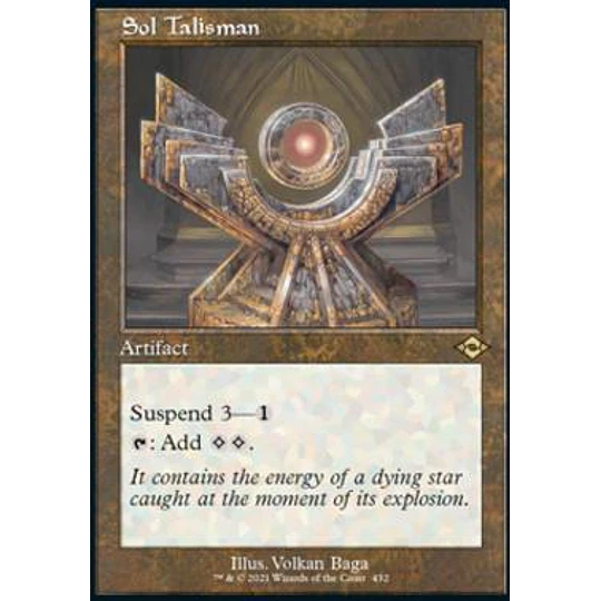 Sol Talisman (Retro Frame) - Modern Horizons 2 Variants (inglés)