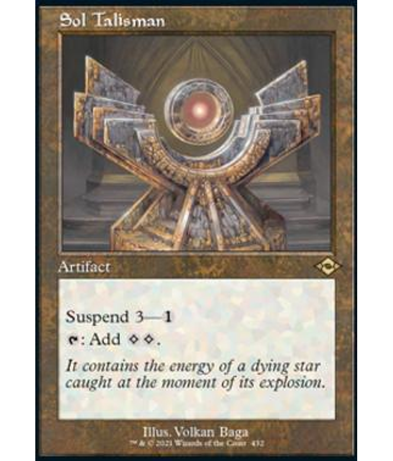 Sol Talisman (Retro Frame) - Modern Horizons 2 Variants (inglés)