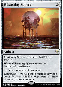 Glistening Sphere - Phyrexia: All Will Be One Commander Decks (inglés)