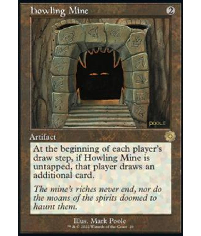 Howling Mine - The Brothers' War Retro Artifacts (inglés)