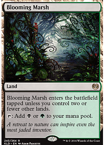 Blooming Marsh - Kaladesh (ingles)