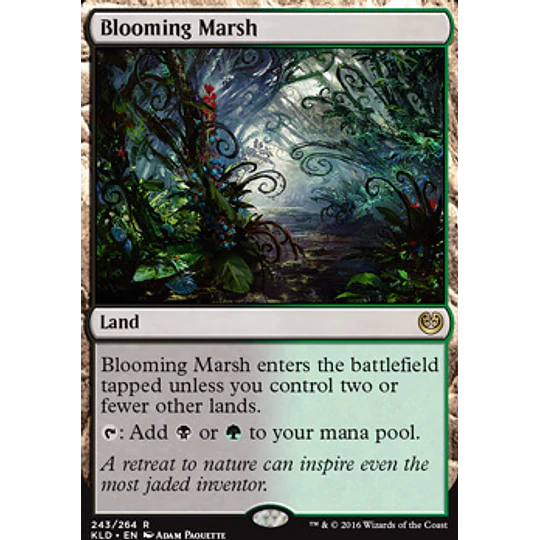 Blooming Marsh - Kaladesh (ingles)