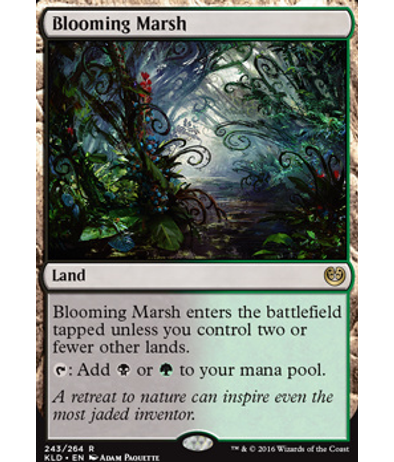 Blooming Marsh - Kaladesh (ingles)