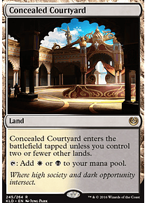 Concealed Courtyard - Kaladesh (español)