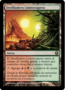 Copperline Gorge - Scars of Mirrodin (español)
