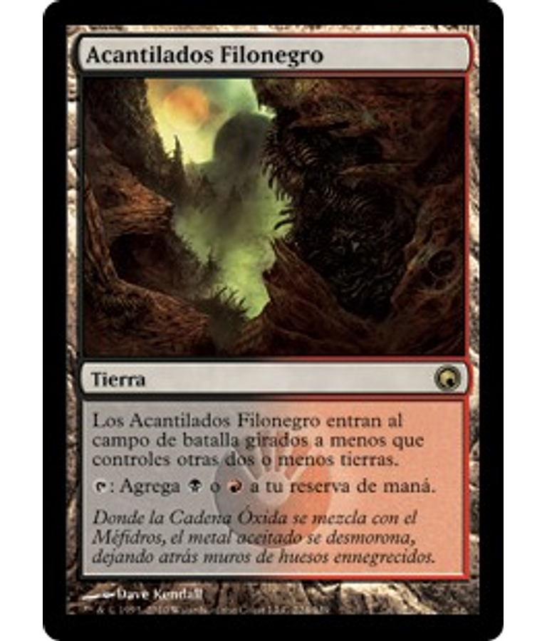 Blackcleave Cliffs - Scars of Mirrodin (inglés)