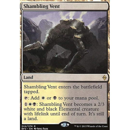 Shambling Vent - Battle for Zendikar (inglés)