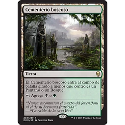 Woodland Cemetery (Prerelease Foil) - Promotional (español)