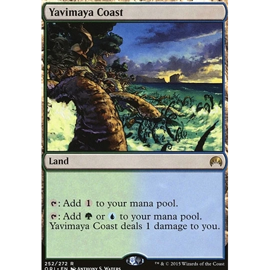 Yavimaya Coast - Magic Origins (inglés)