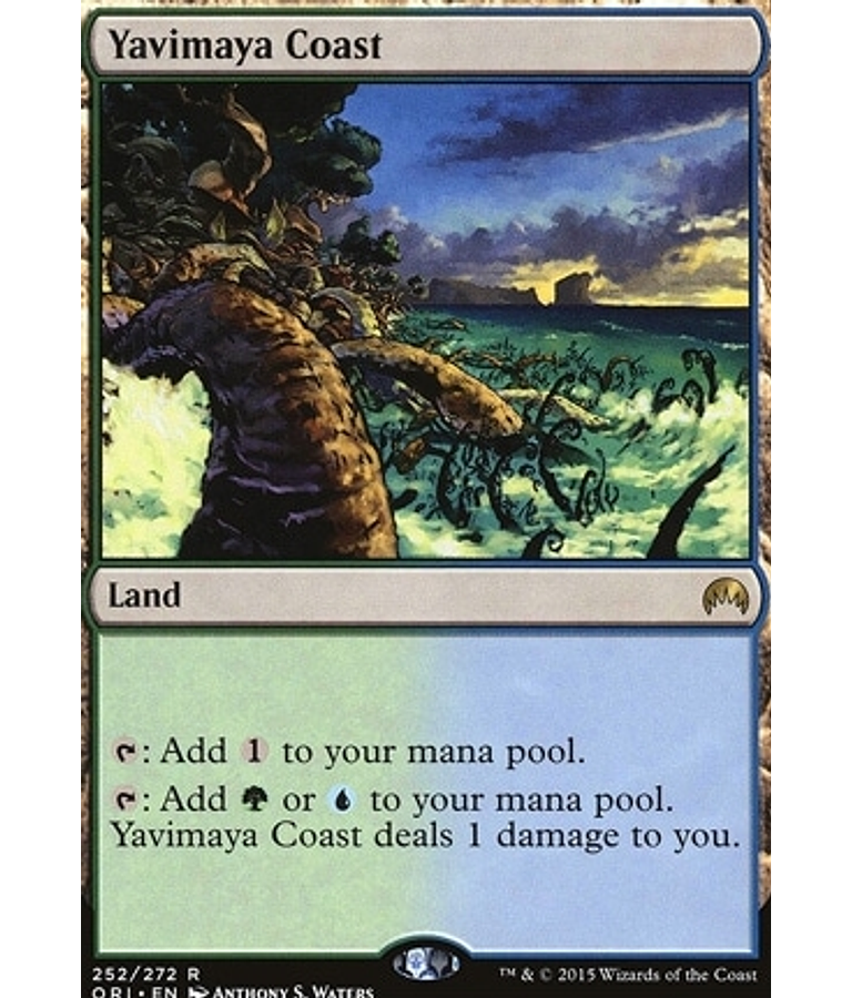 Yavimaya Coast - Magic Origins (inglés)