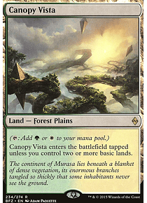 Canopy Vista - Battle for Zendikar (inglés)