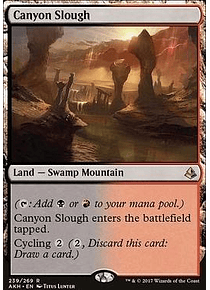 Canyon Slough - Amonkhet (inglés)