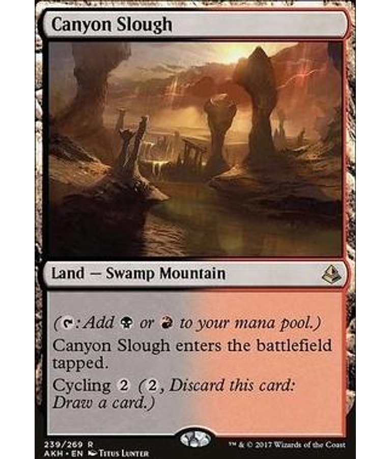 Canyon Slough - Amonkhet (inglés)
