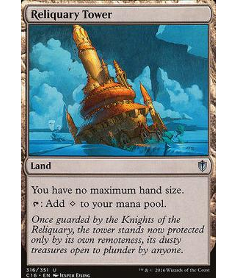 Reliquary Tower - Commander 2016 (español)