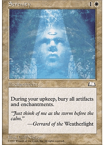 Serenity - Weatherlight (inglés)