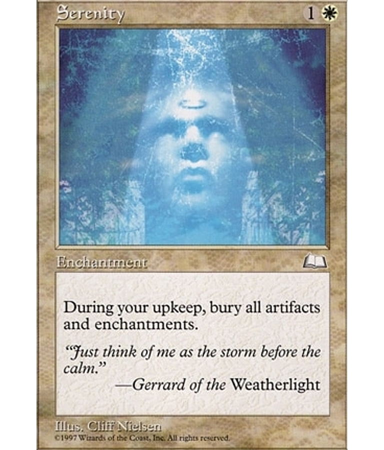 Serenity - Weatherlight (inglés)