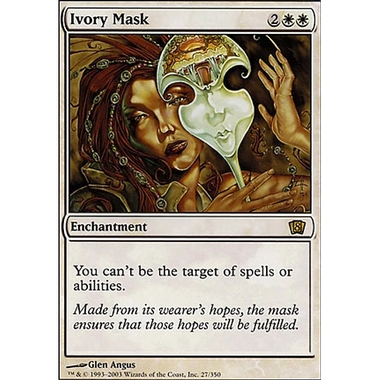 Ivory Mask - 8th Edition (español)